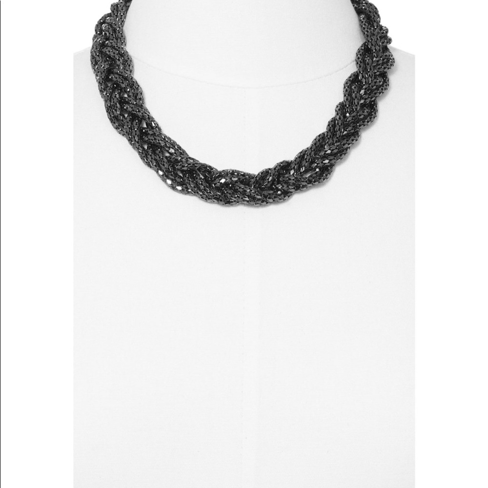 Express. Braided Mesh Necklaces. Set of 2.